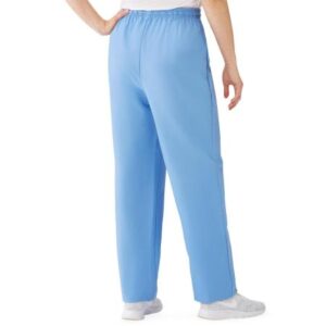 Medline AngelStat Elastic Waist Scrub Pants with Drawstring — 3XL / Regal Purple / Each (1) / 9351JPPXXXLM - DISCO