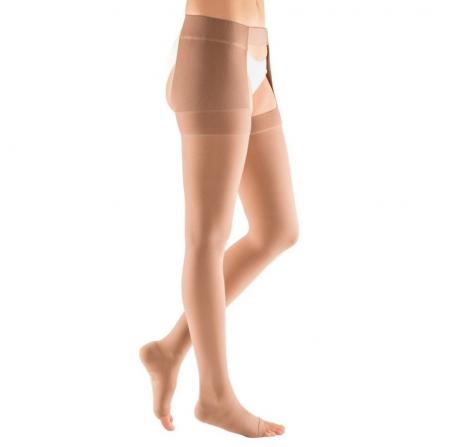 JOBST Relief Compression Stockings — Chap Style / Open Toe / 20 to 30 mmHg / L - Beige
