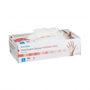 McKesson Exam Glove — L / Clear / Box (100)