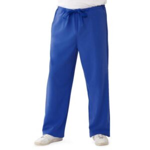 Medline Newport ave Stretch Scrub Pants with Drawstring — 2XS / Royal Blue / 5900RYLXXS - DISCO / Regular