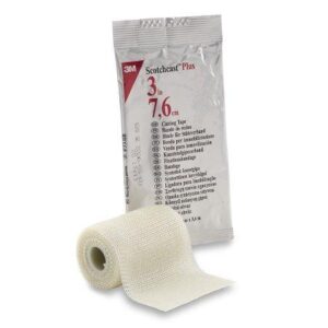 Solventum 3M Scotchcast Plus Cast Tape — 3 Inch x 12 Feet / White / Box (10)