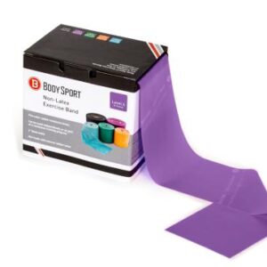 BodyMed BodySport Latex-Free Bands — Regal Purple / Box (1)